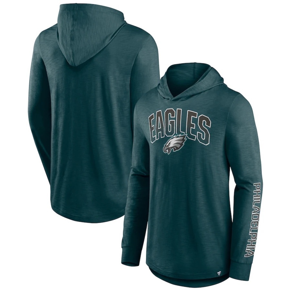 Philadelphia Eagles Long Sleeve Hooded Shirt